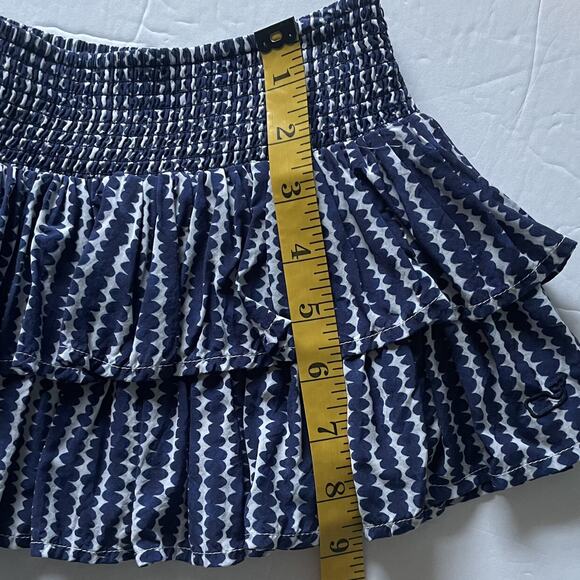 Vineyard Vines Smocked Dot Stripe Tiered Skirt Size 2T - Picture 6 of 8